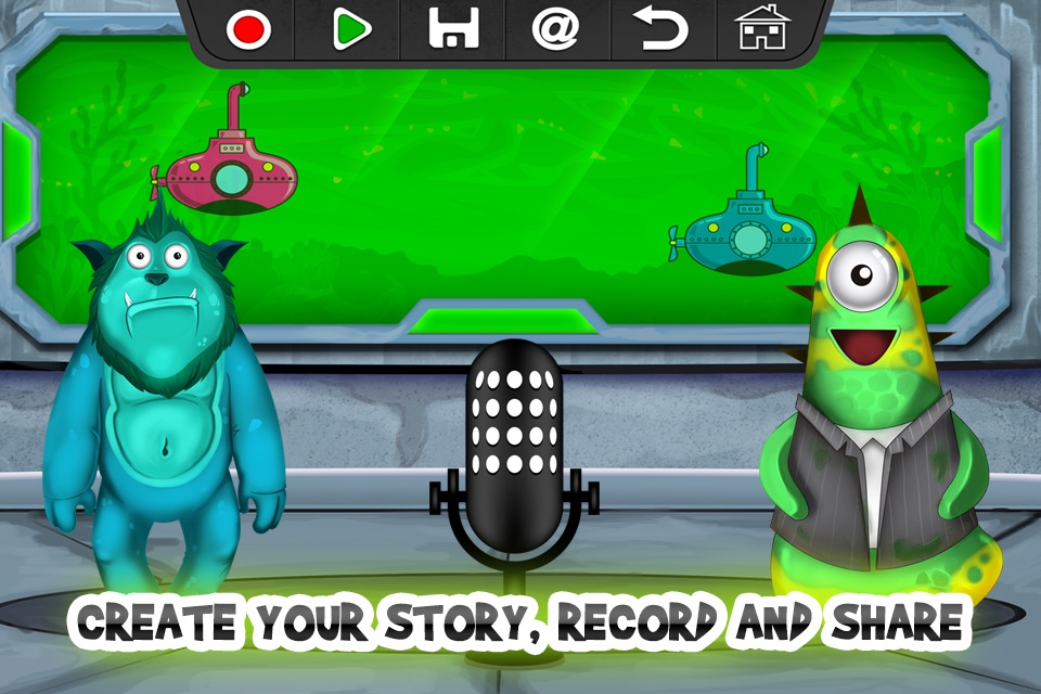 Junior Monster Story - Free Cartoon Movie Maker screenshot 4