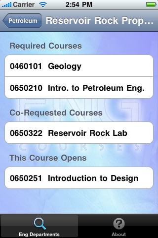 Eng. Courses screenshot 2