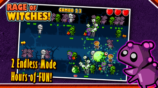 Rage of Witches Halloween Tap Tap Special screenshot 2