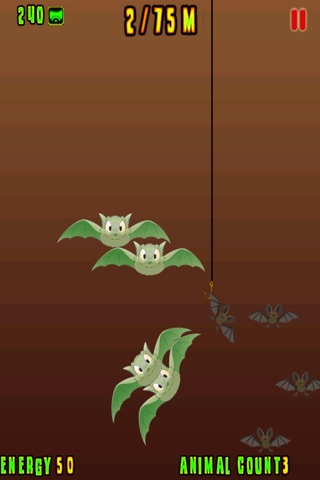 Hole Well Deep Fishing - Bats and Rats slicing party - Free Edition screenshot 4
