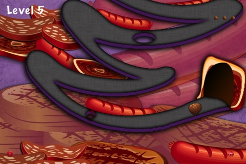 Rolling Meatball Maze Control - Food Mountain Tilt Slide Saga screenshot 3