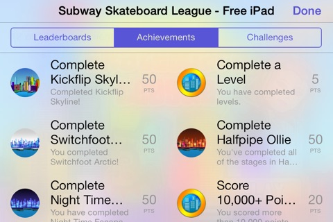 Subway Skateboard League - Free Racing Game screenshot 3