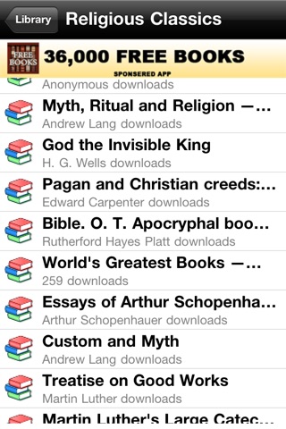 Free Religious Classics screenshot 2