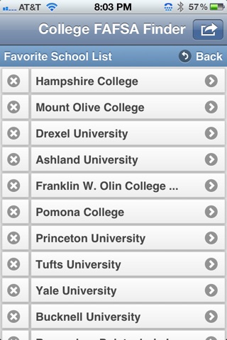 College FAFSA Finder + screenshot 4