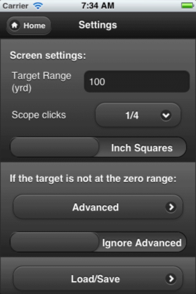 Zeroing Ballistics screenshot 2