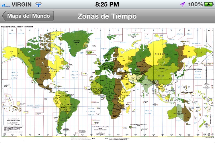 Mapa del Mundo screenshot-3