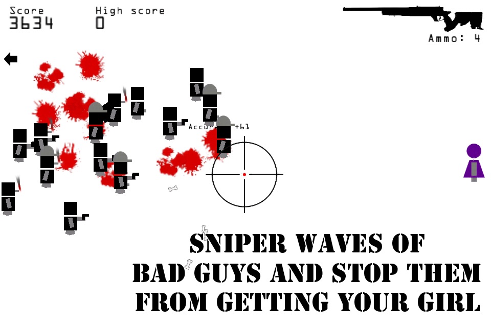 Killer Shooting Sniper X - the top game for Clear Vision training screenshot 4