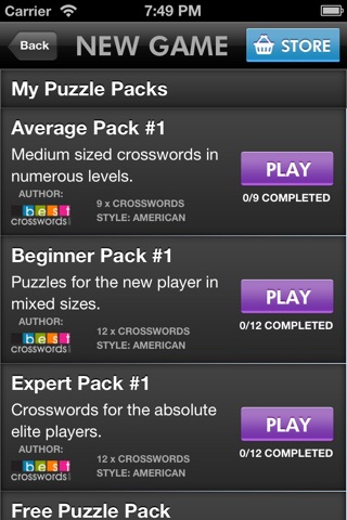 Crosswords Plus screenshot 3