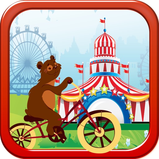 Crazy Circus Bear Bike Rage iOS App