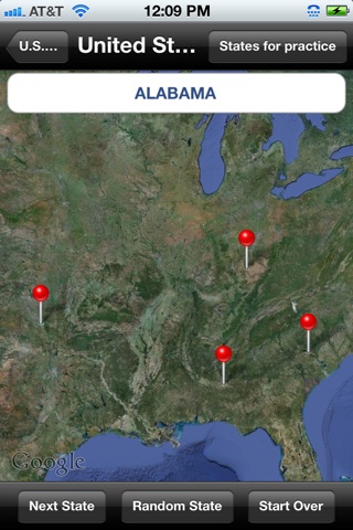 U.S. Geography: States and Capitals screenshot 4