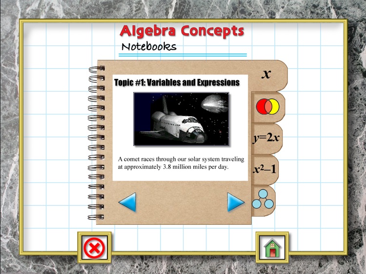 Algebra Concepts for iPad