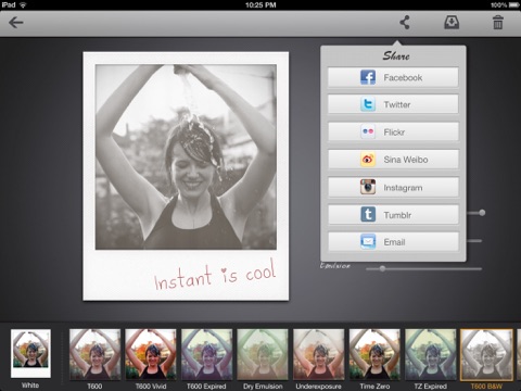 Instant: The Polaroid Instant Photos for iPad screenshot 4