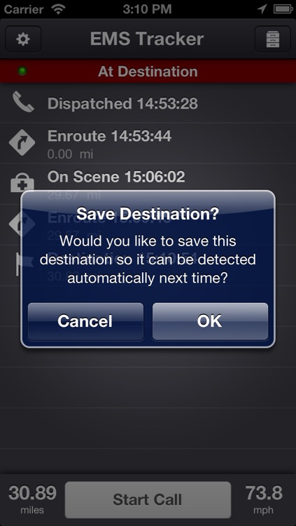 EMS Tracker - EMT, Fire and Ambulance GPS Log