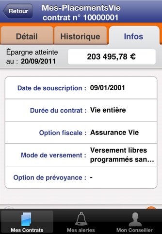 Mes PlacementsVie screenshot 3