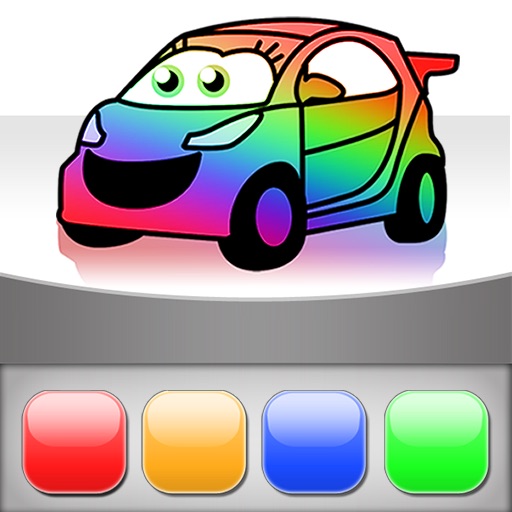 Cars Painting *KIDS LOVE* iOS App