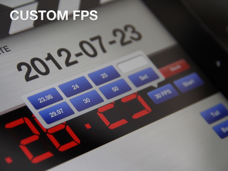 Professional Digital Clapperboard - Timecode Sync and Video Slate screenshot-3