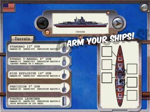 Battle Fleet: A Battleship Wargame screenshot 2