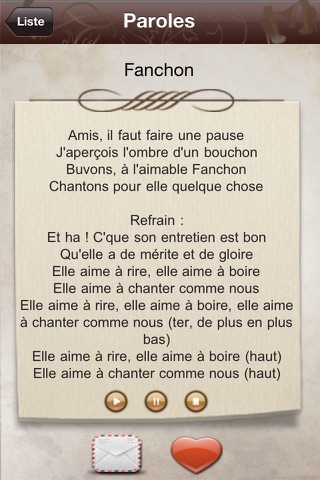 Chansons Paillardes screenshot 2