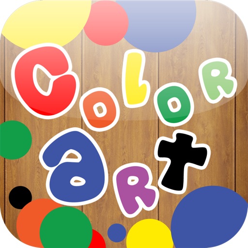 Color Art Toddlers eLearning iPad version (No Advertisement) icon