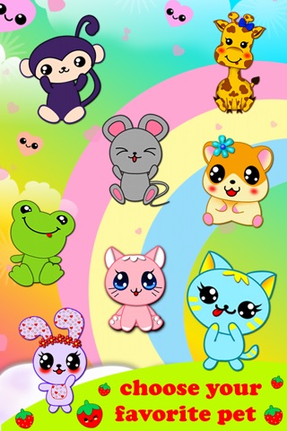 Dress Up Games for Free - Kids Games for Girls - Fashion Makeover Beauty Salon in Kawaii Style screenshot 2