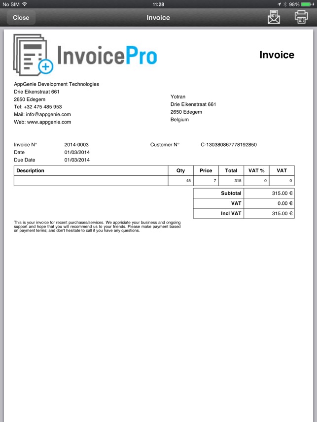 Invoice-Pro(圖4)-速報App