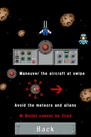 Avoid a meteorite. screenshot 4