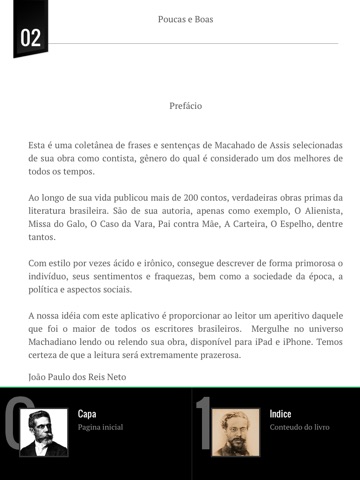 Poucas e Boas de Machado de Assis screenshot 3