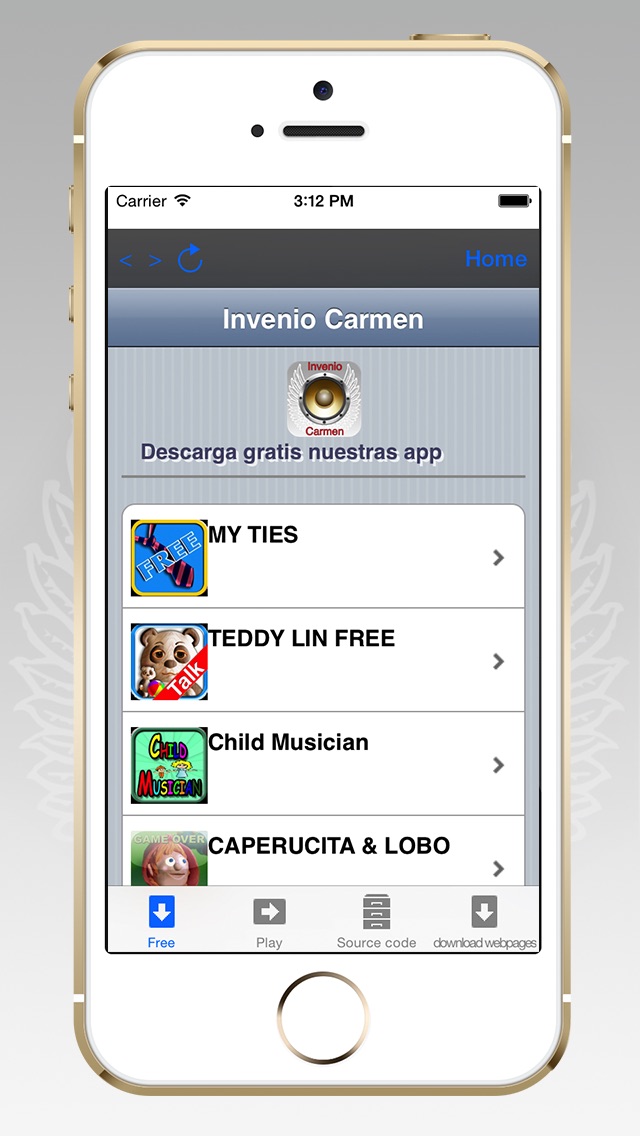 Invenio Carmen mp3 - Official Screenshot 3