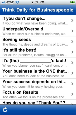 Think Daily for Businesspeople screenshot 3