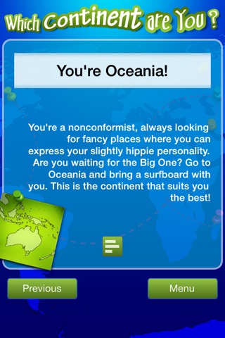 Which Continent are You? screenshot 3