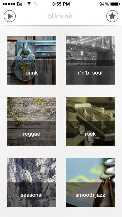 50music - listen to 50 music styles & thousands of playlists screenshot-1