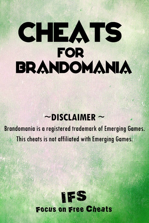 Cheats for Brandomania