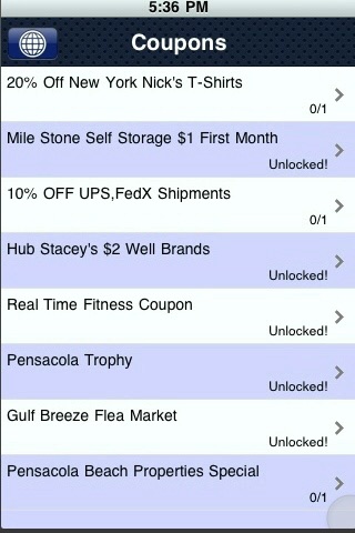 Pensacola Business Directory screenshot 2