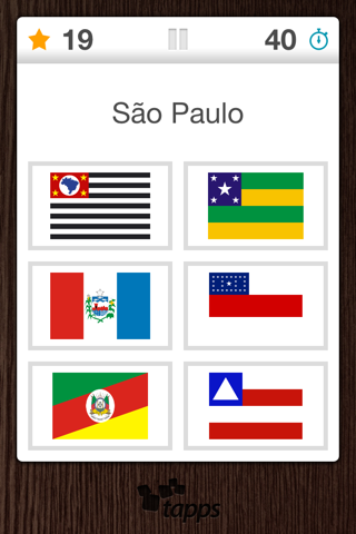 Que bandeira é esta?  - Quiz das bandeiras do Brasil (Name that Flag Free) screenshot 2