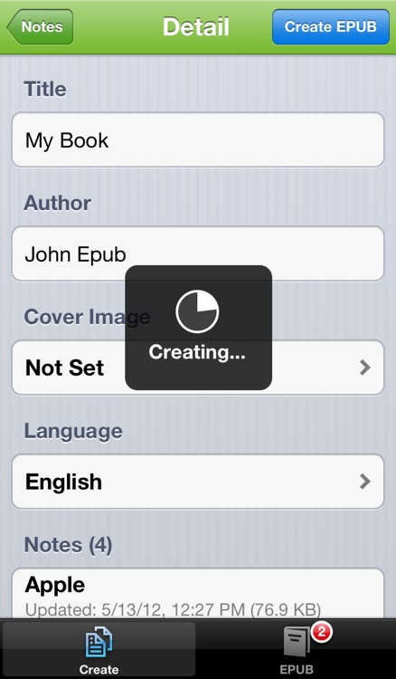 EverEPUB for Evernote screenshot-3