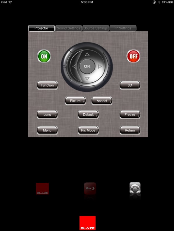 Blaze Home Theatre Control 2