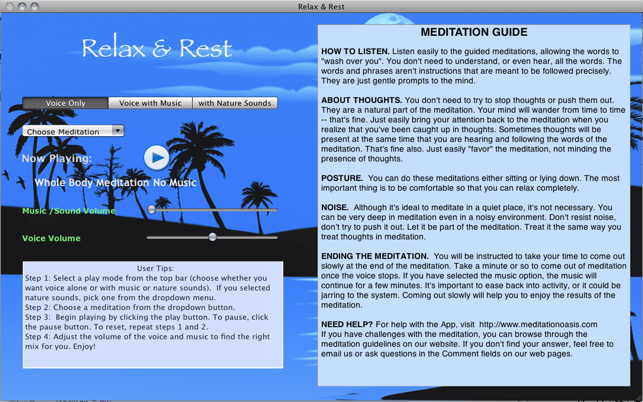 Relax and Rest Guided Meditations(圖1)-速報App