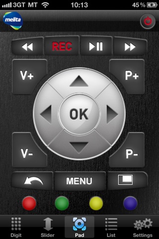 Melita netbox HD control screenshot 3