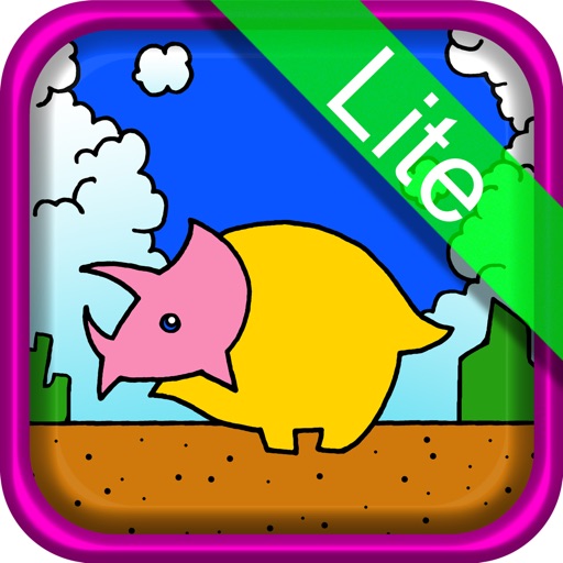 Dino Coloring Lite for iPhone icon