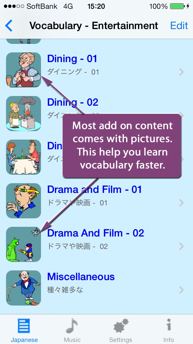 Japanese - Talking En... screenshot1