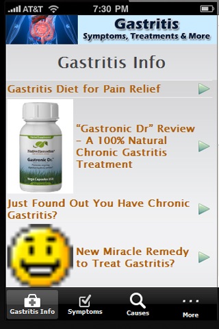 Gastritis- Symptoms, Treatments & More screenshot 2