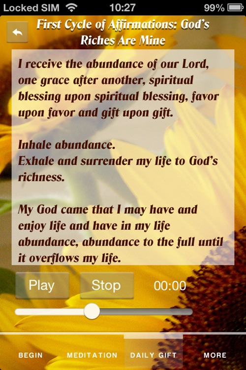 Creating Abundance in 21 days