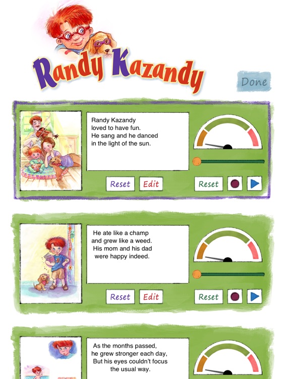 Randy Kazandy, Where Are Your Glasses? Join Randy and his Mum to find out who wins the battle in this hilarious and interactive bedtime story book for kids by Rhonda Fischer’s illustrated by Kim Sponaugle (iPad Lite Version; Auryn Apps) screenshot-3