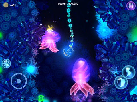 Glowfish HD на iPad