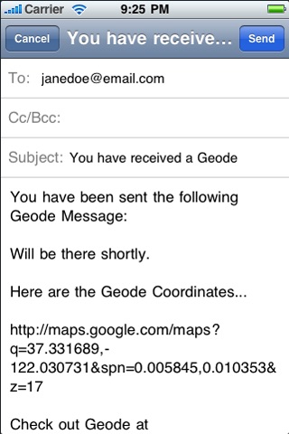 Geode Communicator screenshot 3