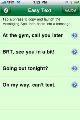 Easy Text Lite screenshot 3