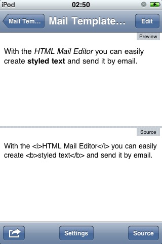 HTML Mail Editor screenshot-3