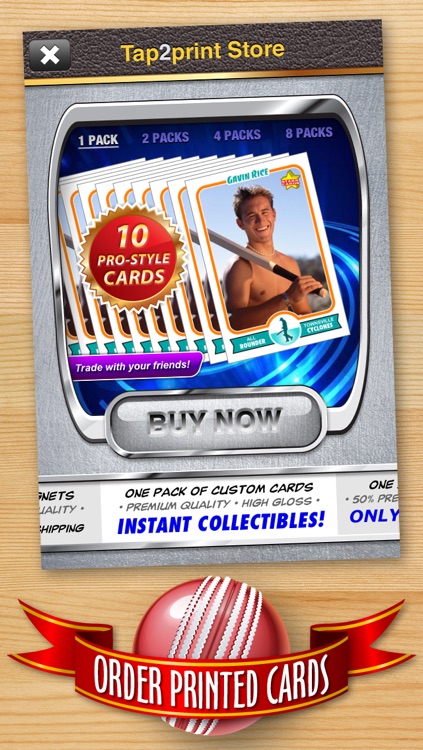 Cricket Card Maker - Make Your Own Custom Cricket Cards with Starr Cards screenshot-4