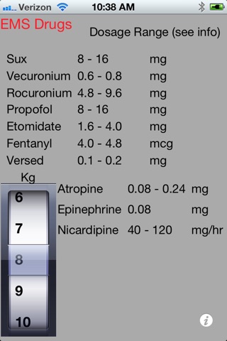 EMS Meds Fast ! screenshot 2