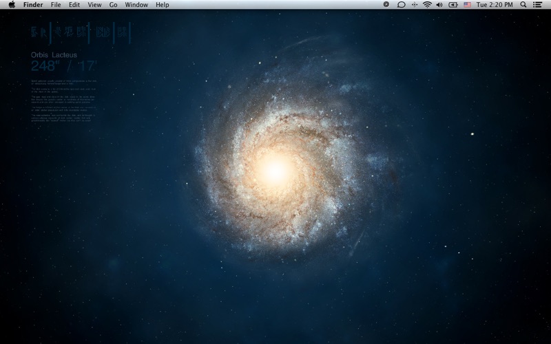 Galaxy Mac OS X Wallpapers Remastered